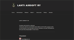 Desktop Screenshot of lahtiairsoft.net