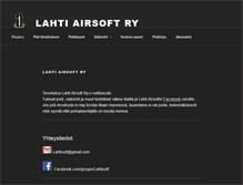 Tablet Screenshot of lahtiairsoft.net